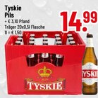 Aktuelle Tyskie Angebote bei Trinkgut in Augsburg Aktuelles Pils Angebot bei Trinkgut in Augsburg ab 14,99 €