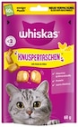 Aktuelle Katzenfutter Angebote bei REWE in München Aktuelles Knuspertaschen Huhn Angebot bei REWE in München ab 0,99 €