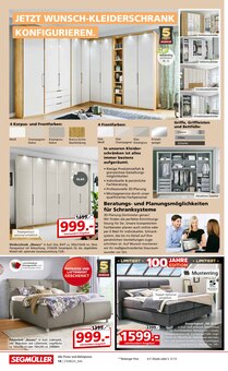 Bett im aktuellen Segmüller Prospekt (Ludwigshafen (Rhein)) Bett im Segmüller Prospekt "Highlight Angebote" mit 30 Seiten (Ludwigshafen (Rhein))