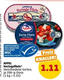 Fisch von APPEL im aktuellen Penny-Markt Prospekt für 1.11€