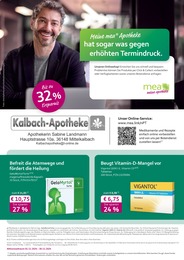 mea - meine apotheke Prospekt für Flieden: "Unsere November-Angebote", 4 Seiten, 01.11.2024 - 30.11.2024