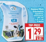 Aktuelles Frischmilch Angebot bei EDEKA in Berlin ab 1,29 €
