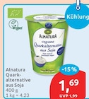 Quarkalternative aus Soja von Alnatura im aktuellen budni Prospekt