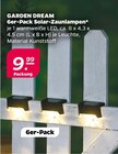 Solar-Zaunlampen von Garden Dream im aktuellen Netto mit dem Scottie Prospekt für 9,99 €
