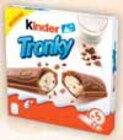 Biscuits tronky fourrés chocolat au lait - Kinder en promo chez Intermarché Pau à 1,39 €