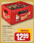 Bierspezialität von Lösch-Zwerg für 12,99 € bei REWE im Angebot Bierspezialität von Lösch-Zwerg im aktuellen REWE Prospekt