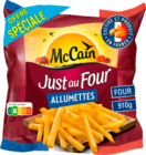 Frites Surgelées Just Au Four Allumettes Mc Cain - Auchan Hypermarché à Pantin Frites Surgelées Just Au Four Allumettes Mc Cain en promo chez Auchan Hypermarché Pantin à 2,70 €