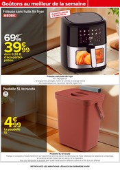 Friteuse Angebote im Prospekt "PRODUITS LAITIERS & VÉGÉTAUX !" von Carrefour auf Seite 76