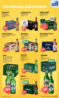 Warsteiner im Getränke Hoffmann Prospekt "Aktuelle Angebote" mit 8 Seiten (Herzogenrath)