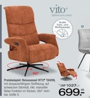 Relaxsessel TAVON Angebote von VITO bei Ostermann Recklinghausen für 699,00 €