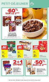 Promos Chocolat dans le catalogue "LE MOIS DES SUPPORTERS" de Carrefour Chocolat en promo dans le catalogue Carrefour à la page 10