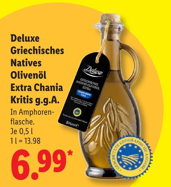 Griechisches Natives Olivenöl Extra Chania Kritis g.g.A.