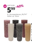 Stumpenkerze „RUTH“ Angebote bei mömax Baden-Baden für 5,99 €