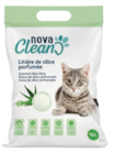 Litière Silice Parfumée à l'Aloe Vera - NOVA CLEAN - Animalis Litière Silice Parfumée à l'Aloe Vera - NOVA CLEAN à 22,39 € dans le catalogue Animalis