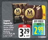 Magnum Eis Classic im Angebot bei EDEKA in Schwabach Magnum Eis Classic Angebote von Langnese bei EDEKA Schwabach für 2,99 €
