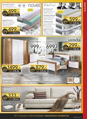 Aktueller BRAUN Möbel-Center Prospekt mit Matratze, "BRAUN SHOPPING WEEK", Seite 13