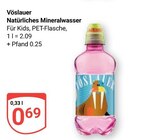 Aktuelle Mineralwasser Angebote bei GLOBUS in Duisburg Aktuelles Natürliches Mineralwasser Angebot bei GLOBUS in Duisburg ab 0,69 €