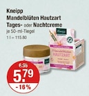 Mandelblüten Hautzart Tages- oder Nachtcreme von Kneipp im aktuellen V-Markt Prospekt für 5,79 €