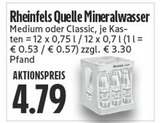 EDEKA Wachtberg - Mineralwasser Angebot im Prospekt Mineralwasser bei EDEKA im Wachtberg Prospekt für 4,79 €