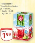 Frio Wassermelone-Limette im Angebot bei GLOBUS in Oberursel Frio Wassermelone-Limette Angebote von Teekanne bei GLOBUS Oberursel für 1,99 €