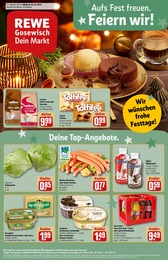 REWE Prospekt für Hamburg mit 24 Seiten REWE Prospekt "Dein Markt" für Hamburg, 24 Seiten, 16.12.2024 - 21.12.2024