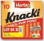 Knacki original 100% pur porc - HERTA dans le catalogue Hyper U