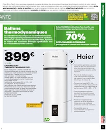 Offre Chauffe-Eau dans le catalogue Brico Dépôt du moment à la page 5