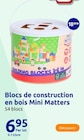 Blocs de construction en bois - Mini Matters à 6,95 € dans le catalogue Action