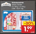 Schinkenwürfel von Böklunder für 1,99 € bei Netto Marken-Discount im Angebot Schinkenwürfel von Böklunder im aktuellen Netto Marken-Discount Prospekt