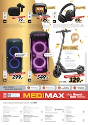 Beamer im MEDIMAX Prospekt in Eberswalde Aktueller MEDIMAX Prospekt mit Beamer, ""WIR FEIERN GEBURTSTAG!"", Seite 10