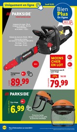 Tronçonneuse Angebote im Prospekt "XXL QUANTITÉ MAXI À PRIX MINI" von Lidl Tronçonneuse Angebote im Prospekt "XXL QUANTITÉ MAXI À PRIX MINI" von Lidl auf Seite 40