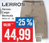 Kaufhaus Stolz - Herren-Cargo-Bermuda Angebot im Prospekt Herren-Cargo-Bermuda bei Kaufhaus Stolz im Prospekt "" für 44,99 €