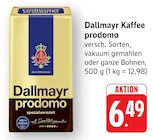 Kaffee prodomo bei EDEKA im Sternenfels Prospekt für 6,49 €