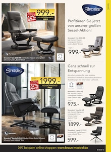 Relaxsessel im BRAUN Möbel-Center Prospekt "NEUERÖFFNUNG" mit 24 Seiten (Reutlingen)