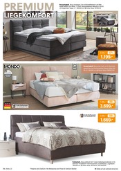 Schlafzimmer im Opti-Wohnwelt Prospekt in Schorndorf Aktueller Opti-Wohnwelt Prospekt mit Schlafzimmer, "Aktuelle Angebote", Seite 22