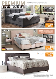Bett im aktuellen Opti-Wohnwelt Prospekt (Bremerhaven) Bett im Opti-Wohnwelt Prospekt "Aktuelle Angebote" mit 36 Seiten (Bremerhaven)