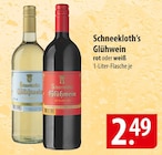 Schneekloth's Glühwein Angebote bei famila Nordost Flensburg für 2,49 €