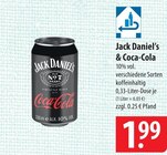 Jack Daniel’s & Coca-Cola Angebote bei famila Nordost Neumünster für 1,99 €