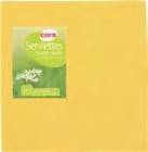 Serviettes en papier 2 plis - CORA dans le catalogue Carrefour