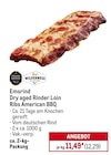 Aktuelle Rindfleisch Angebote bei METRO in Dortmund Aktuelles Emsrind Dry aged Rinder Loin Ribs American BBQ Angebot bei METRO in Dortmund ab 12,29 €