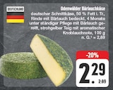 Aktuelles Odenwälder Bärlauchkäse Angebot bei EDEKA in Dresden ab 2,29 €