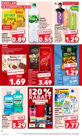 Lindt schokolade Angebote im Prospekt "Aktuelle Angebote" von Kaufland auf Seite 4