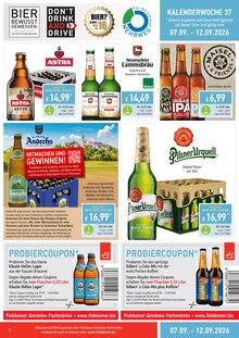 Bier im aktuellen Finkbeiner Prospekt (Kempten (Allgäu)) Bier im Finkbeiner Prospekt "DIE DURSTSTRECKE ENDET HIER" mit 12 Seiten (Kempten (Allgäu))