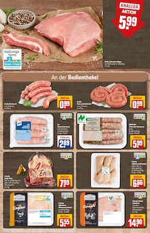 Hähnchen im REWE Prospekt "Dein Markt" mit 34 Seiten (Wiesbaden)