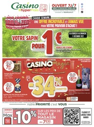 Catalogue Géant Casino du moment, 05/12/2022 - 18/12/2022 Prospectus Géant Casino en cours, "Le mois Casino Magic", 81 pages