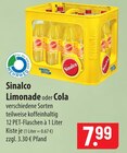 Aktuelles Sinalco Limonade Angebot bei famila Nordost in Norderstedt ab 7,99 €