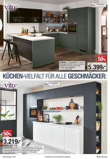 Küchenzeile im Opti-Wohnwelt Prospekt "Optiläumsküchen" mit 42 Seiten (Bremen)