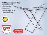 Flügelwäschetrockner im Angebot bei GLOBUS in Duisburg Flügelwäschetrockner Angebote von OHO bei GLOBUS Duisburg für 9,99 €