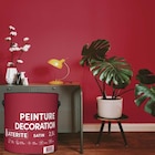 Décor Discount Saint-Egrève - Promo Peinture TDP décoration murs et boiseries rouge latérite satin 2,5L Promo Peinture TDP décoration murs et boiseries rouge latérite satin 2,5L à 18,90 € dans le catalogue Décor Discount à Saint-Egrève