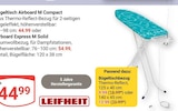 Aktuelles Bügeltisch Airboard M Compact Angebot bei GLOBUS in Krefeld ab 9,99 €